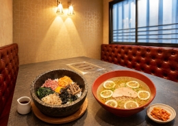 銀座 焼肉伊達の石焼ビビンバ