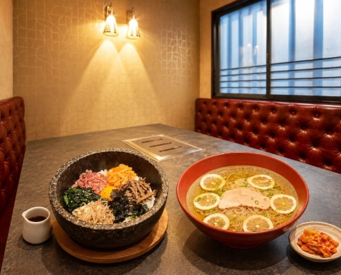 銀座 焼肉伊達の石焼ビビンバ