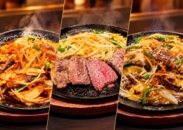 銀座 焼肉伊達のおすすめ料理 焼肉定食・牛肉とキムチ炒め・鉄板プルコギ