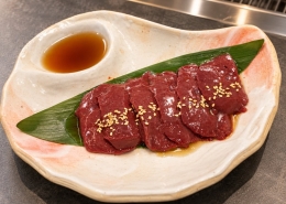 銀座 焼肉伊達の和牛上レバー