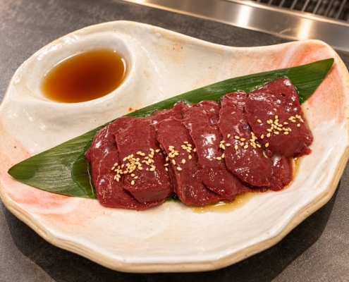 銀座 焼肉伊達の和牛上レバー