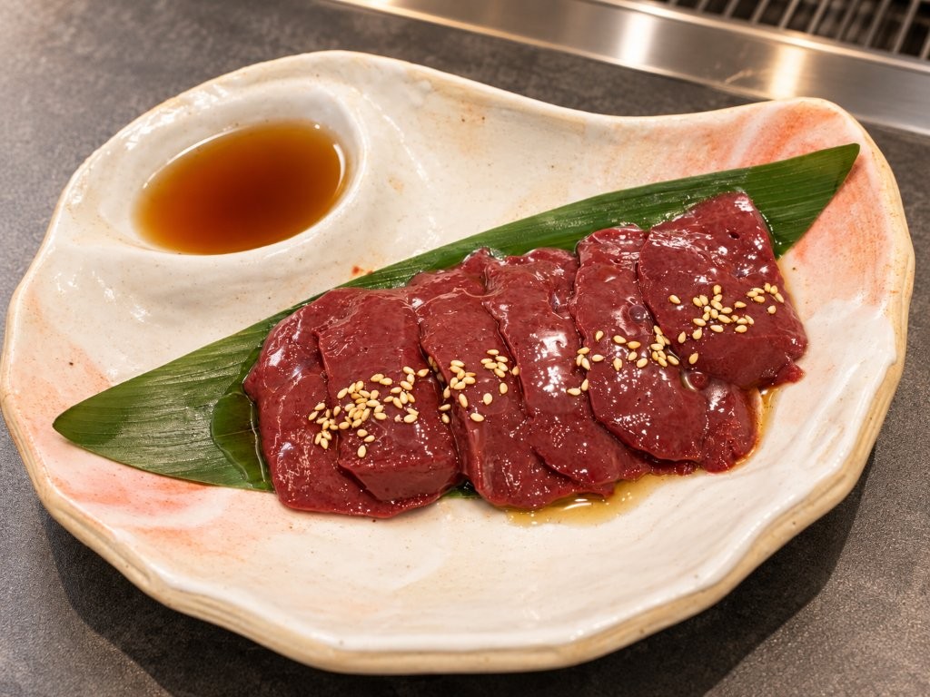 銀座 焼肉伊達の和牛上レバー